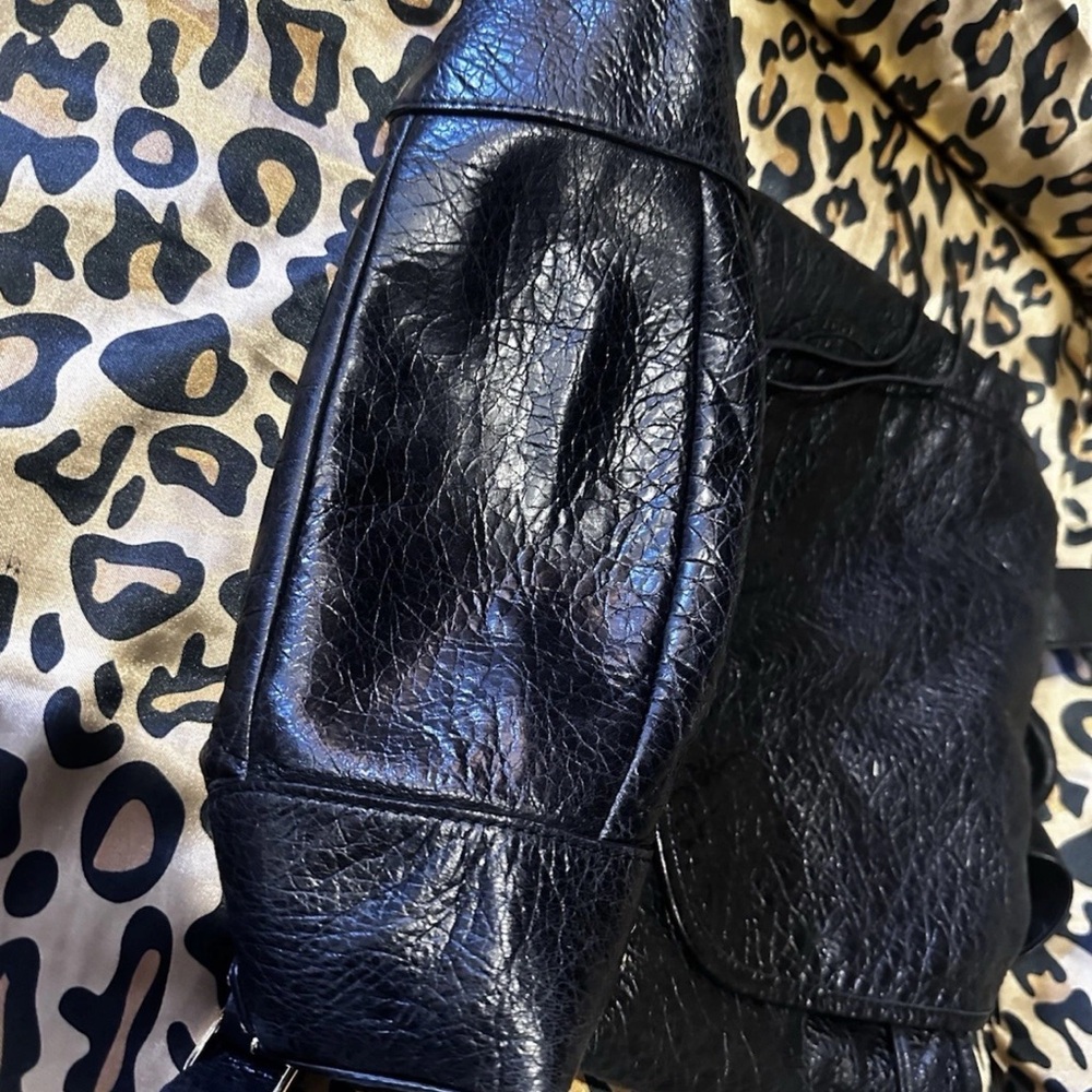 Authentic Balenciaga Traveller Moto Backpack - Picture 5 of 15